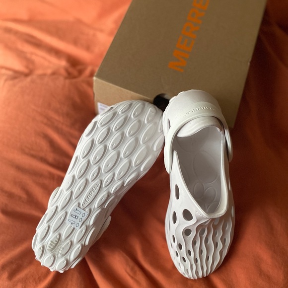 NWB Womens 8.5 Merrell White Hydromocs - Picture 13 of 13